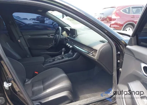 2023 Honda Civic Sport из США, поврежденный, VIN 2HGFE2F50PH548789